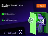 IT Business Analyst - Karten (w/m/d) - Frankfurt (Main)