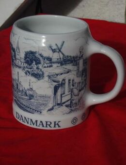 Dänemark Seidel Krug Bygdo Scandinavian Design Bierseidel Bierkrug Porzellan Souvenir Deko 7,- - Flensburg
