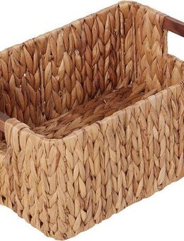 Home affaire Organizer Flechtkorb, Aufbewahrungskorb, (B/T/H): 39/27/16 cm