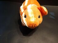 Schweinchen ca. 19cm lang Farbe Orange - Essen