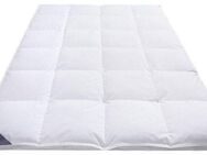 Hanse by RIBECO Daunenbettdecke Jonas, 4-Jahresbettdecke 135x200 & 155x220 cm, Füllung: 60% Daunen, 40% Federn, Bezug: 100% Baumwolle, Schlafkomfort fürs ganze Jahr!