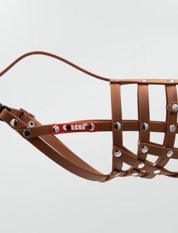 COLORI® 2.0 Maulkorb Schäferhund M, hellbraun - Größe 6