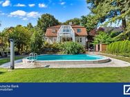 Villa mit Pool, Wintergarten & sep. Zugang zu Gewerbeeinheit - Glienicke (Nordbahn)