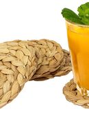 HMF 6x UNtersetzer rund für Gläser Glasuntersetzer abwaschbar in 75217