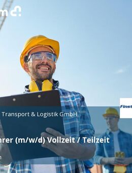 Staplerfahrer (m/w/d) Vollzeit / Teilzeit - Mindelheim