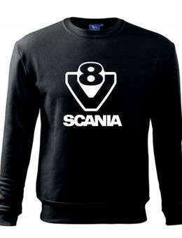 SCANIA V8 Gold PREMIUM Kapuzenpullover Hoodie Sweatshirt Pullover Pulli Herren LKW Trucker - Wuppertal