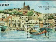 Malta: MiNr. 1691 Bl. 50, 15.09.2011, "Freundschaft mit Island - Fischereiorte", Satz (Block), Ersttagsstempel - Brandenburg (Havel)