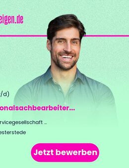 Personalsachbearbeiter (m/w/d) - Westerstede