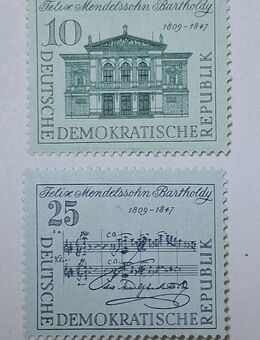 Briefmarken DDR 1959 Gewandhaus Leipzig komplett postfrisch - Görlitz