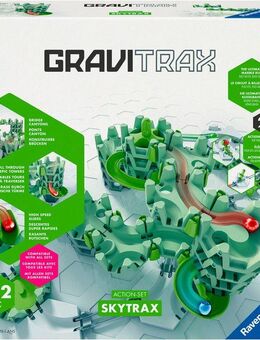 Ravensburger Kugelbahn-Bausatz GraviTrax Action-Set M Skytrax, Made in Europe