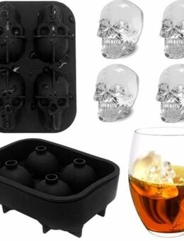 Kreative 3D Totenkopf Eiswürfel Form Schädel Skelett Party Bar Whisky Eis  8,90 €* - Villingen-Schwenningen