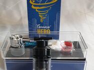 Ijoy Tornado Hero Schwarz gebr. FP. 26€. Top Zustand! SAMMLUNGSAUFLÖSUNG!! Verdampfer, Selbstwickler,RTA, Tank für E-Zigarette, Akkuträger, Mod Box, Vape, Dampfer. - Bühlertal