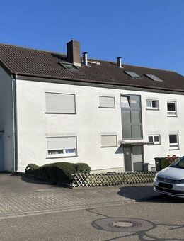 Top gepflegt & voll möbliert: 2-Zimmer-DG-ETW mit Balkon, Ettlingen-Neuwiesenreben - Ettlingen