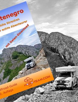 MÄNGELEXEMPLAR MONTENEGRO Offroad-Guide - 4x4 Reiseführer -NEU- - Markt Schwaben