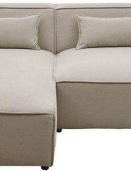 LeGer Home by Lena Gercke Ecksofa PIARA XXL, Big-Sofa, Cord, Leinenoptik o. Strukturstoff, L-Form, wahlweise Ottomane rechts/links, Kedernaht, extra tiefe Sitzfläche