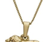 Firetti Kettenanhänger Schmuck Geschenk Gold 333 Halsschmuck Anhänger für Halskette Löwe