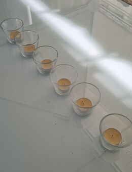6 Teelichter Glas - Frankfurt (Main) Bockenheim