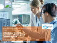 Mitarbeiter (m/w/d) Qualitätssicherung und Versandlogistik - Geretsried