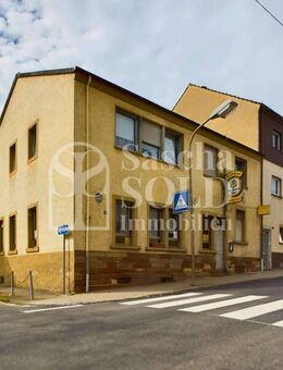 Für Investoren - Wohn- und Geschäftshaus, St. Ingbert mit Wohnung und Gaststätte, Garten, Garagen - Sankt Ingbert