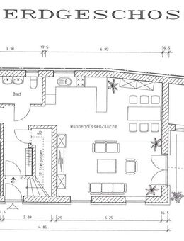 Zentral gelegene 3-Zi. Neubau-EGT-Wohnung in Uehlfeld - Uehlfeld
