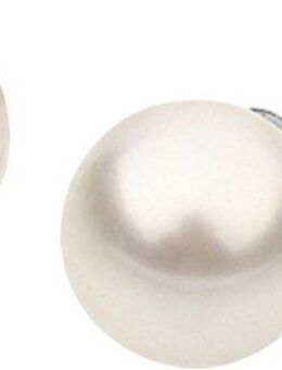 Elli Paar Ohrstecker Schmuck Geschenk Silber 925 Ohrringe, 842402-190, mit Perle (synth)