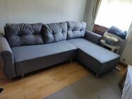 futonbett grau 1,80 x 1,40 m und 10 cm kopfteil - Dresden