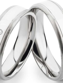 Partnerringe Edelstahl PE010 - Aholming