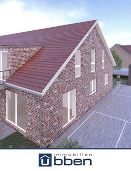 Exklusive Neubau-Erdgeschosswohnung in Wiesmoor! - Wiesmoor