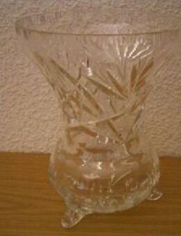 Schöne Vase Bleikristall, 22 cm hoch, 15,5 cm Durchmesser, 3 Füße - Hamburg Wandsbek
