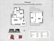 Wohnen und Leben an der Paar - Wohnen mit Galerie und Sonnenbalkon - Mering