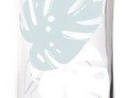 equa Trinkflasche Urban Jungle - Monstera, Borosilikatglas, 550 ml