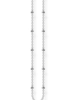 THOMAS SABO Kette mit Anhänger Erbskette silber, KE1890-001-21-L50V, mit Zirkonia (synth)