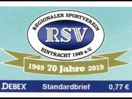 DEBEX: MiNr. 64, "70 Jahre RSV Eintracht 1949 e. V.", Satz, pfr. - Brandenburg (Havel)