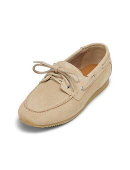 Marc O'Polo aus Velours-Rindleder Bootsschuh