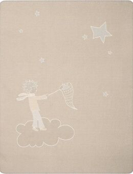 Babydecke Babydecke Little Prince, Biederlack, Babydecke Little Prince, er kleine Prinz auf einer Wolke