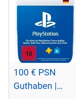 100 Euro ps4 Guthaben// nur für 50€ - Düsseldorf