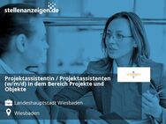 Projektassistentin / Projektassistenten (w/m/d) in dem Bereich Projekte und Objekte - Wiesbaden