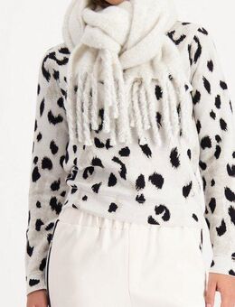 Monari Modeschal Schal/Tuch Flausch + Glanz, regular fit