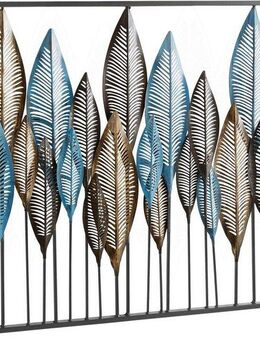 Home affaire Wanddekoobjekt Feder, Wanddeko, Wanddekoration, aus Metall, Motiv Federn, Wohnzimmer