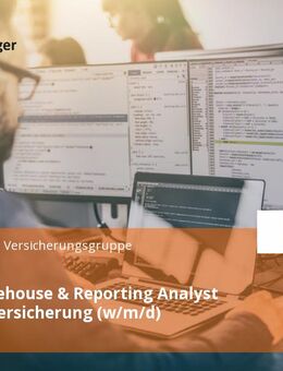 Data Warehouse & Reporting Analyst Krankenversicherung (w/m/d) - Coburg