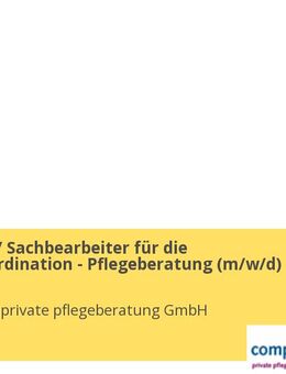 Disponent / Sachbearbeiter für die Terminkoordination - Pflegeberatung (m/w/d) - Frankfurt (Main)