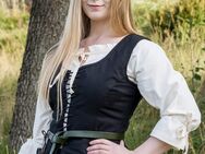SALE! Spätmittelalterliche Weste, Corsage in schwarz Gr.M - Wuppertal