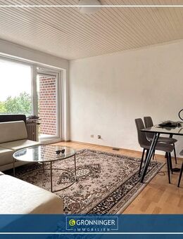 Attraktive und lichtdurchflutete 2-Zi.-Wohnung mit großem Balkon, Aufzug und Weitblick - Hamburg