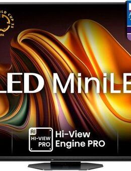 Hisense 65U8NQ Mini-LED-Fernseher (164 cm/65 Zoll, 4K Ultra HD, Smart-TV, 4KUHD, ULED, Mini LED)