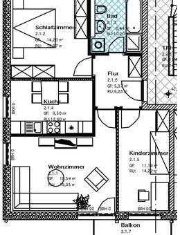 gemütliche 3-Raum Wohnung mit Südbalkon - Kolkwitz