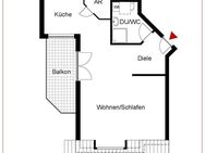 Charmante Dachgeschoss-Wohnung mit Balkon und Stellplatz - Horb (Neckar)