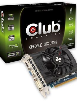 Club 3D GeForce GTX 550 Ti Aktiv PCIe 2.0 x16 3GB(Retail) neu - Wuppertal