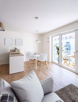 Erstbezug - 3-Zimmerwohnung mit Einbauküche und 2 Balkonen am zukünftigen Gleisbogenpark - Stuttgart