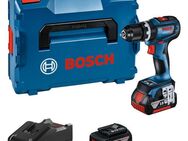 Bosch Professional Akku-Schlagbohrschrauber GSB 18V-90 C, inkl. 2x 4 Ah Akku und Schnellladegerät GAL 18V-40, mit L-BOXX
