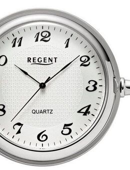 Regent Taschenuhr P741, (Set, 2-tlg., mit Kette), Quarzuhr, Herrenuhr, Acrylglas